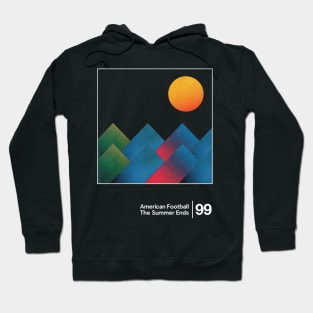 American Football / Minimal Style Graphic Artwork Hoodie